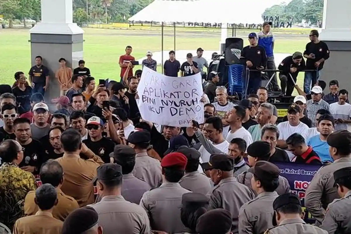 Imbas Demo Puluhan Driver Online di Kantor Gubernur, Pemprov Kalsel Panggil Aplikator