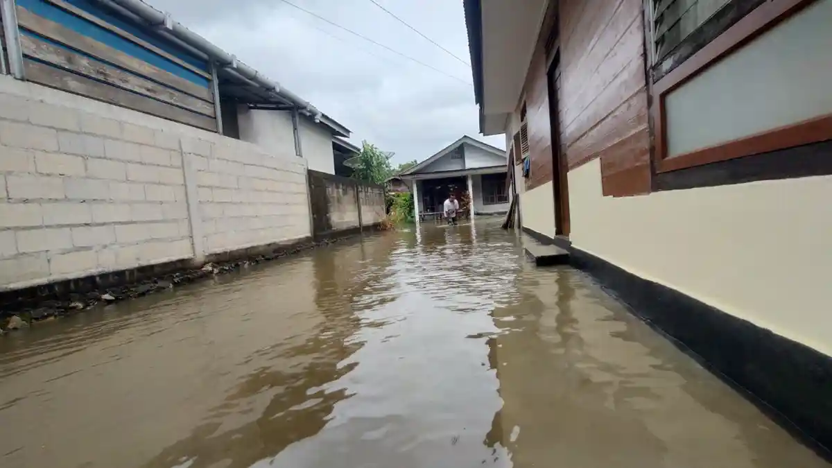 Waspada Banjir Rob, BPBD Belitung Timur Ingatkan Kades Sosialisasi ke Warga