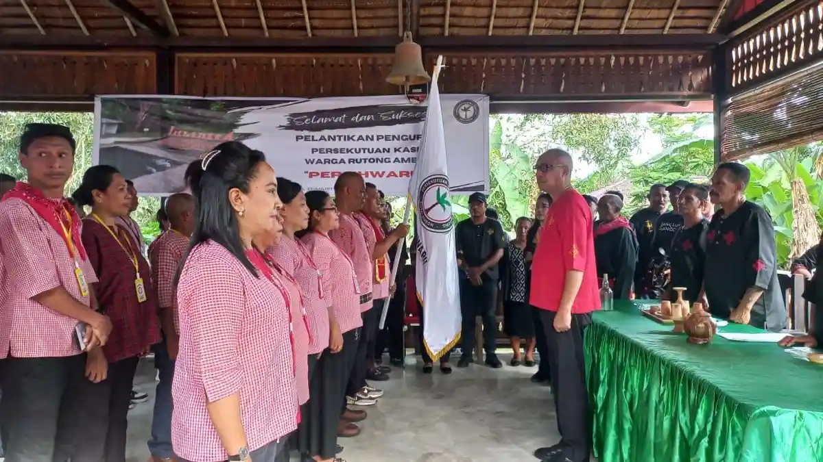 Pengurus Dilantik, Persekutuan Kasih Warga Rutong Ambon Aktif Kembali Pasca Vakum 36 Tahun