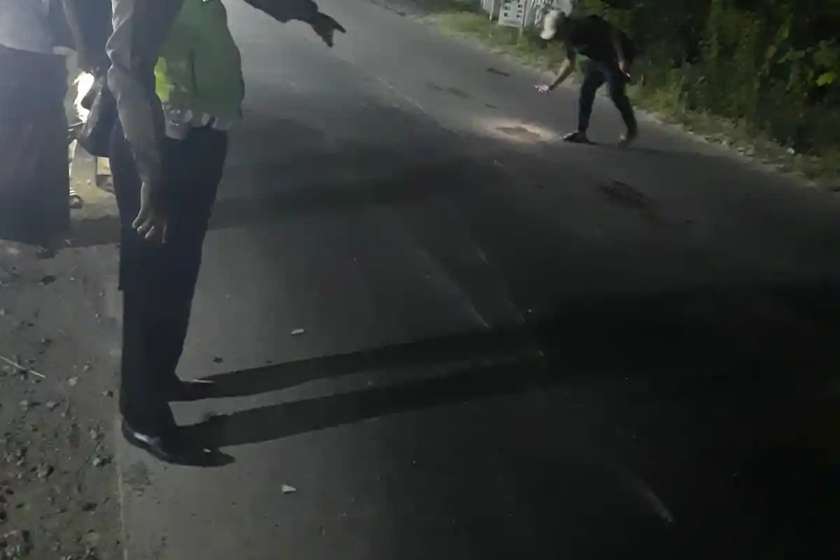 Tabrak Pemotor Matik Hingga Luka di Jalan Bareng-Colo Kudus, Sopir Truk Malah Langsung Kabur