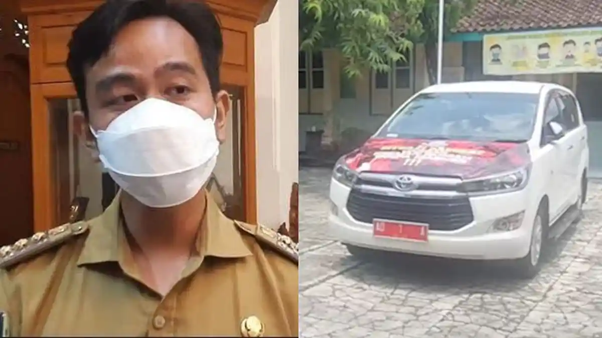 JENGKEL Ada Guru Tak Pakai Masker, Gibran Tinggal Mobil Dinas di Sekolah, Ngaku Sudah Siapkan Sanksi