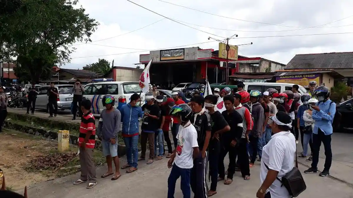 Massa Minta Aparat Usut Dana Pilkada Babel, Anggaran Besar Tapi Golput yang Menang