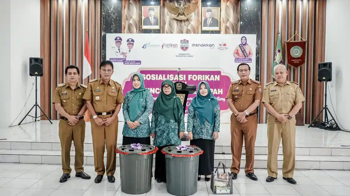 Turunkan Angka Stunting, Bupati Ciamis Sosialisasikan Program Forikan dan Launching Gemaripah