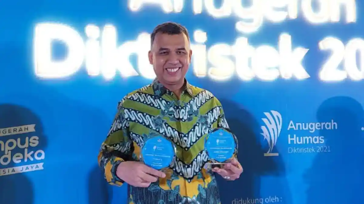 Unimal Terima Penghargaan Anugerah Humas Diktiristek 2021