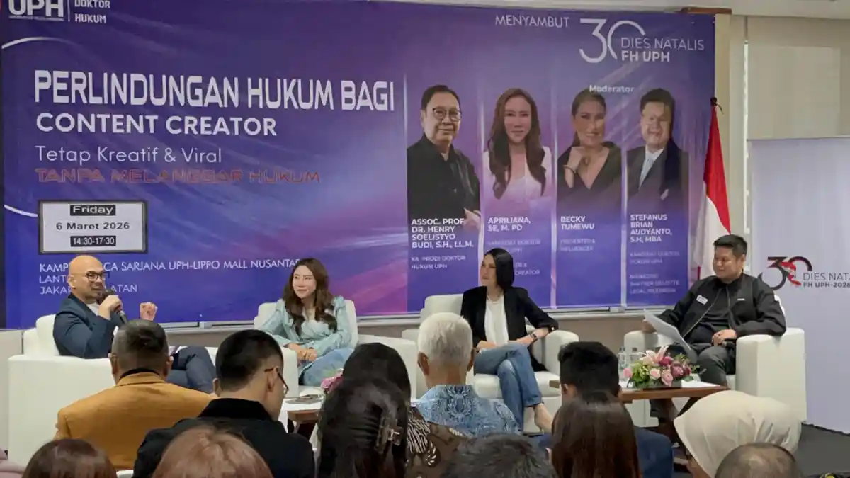UPH Gelar Seminar Edukasi Hukum bagi Konten Kreator