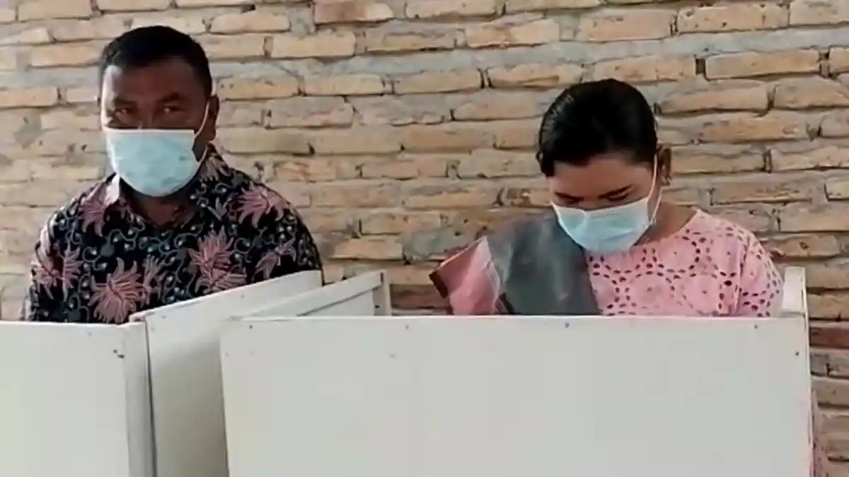 Melawan Suami, Ibu Rumah Tangga Bertarung Jadi Calon Kades di Asahan