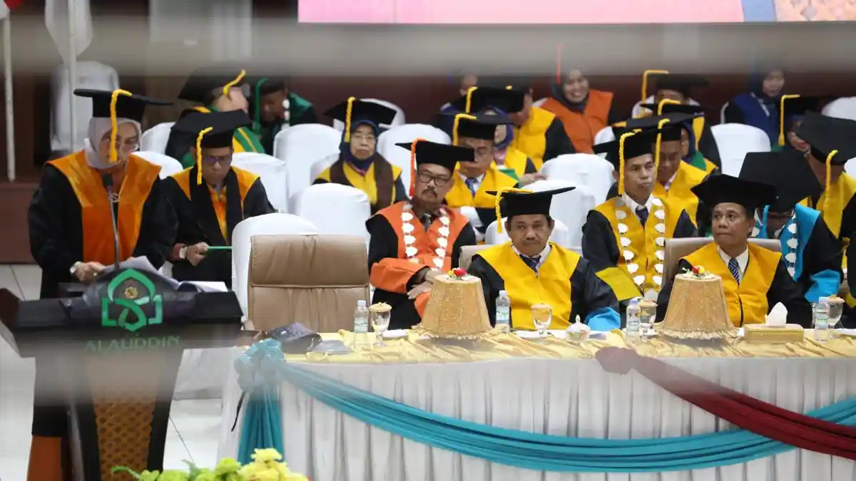 UIN Alauddin Makassar Kukuhkan 3 Guru Besar, Ini Nama-namanya