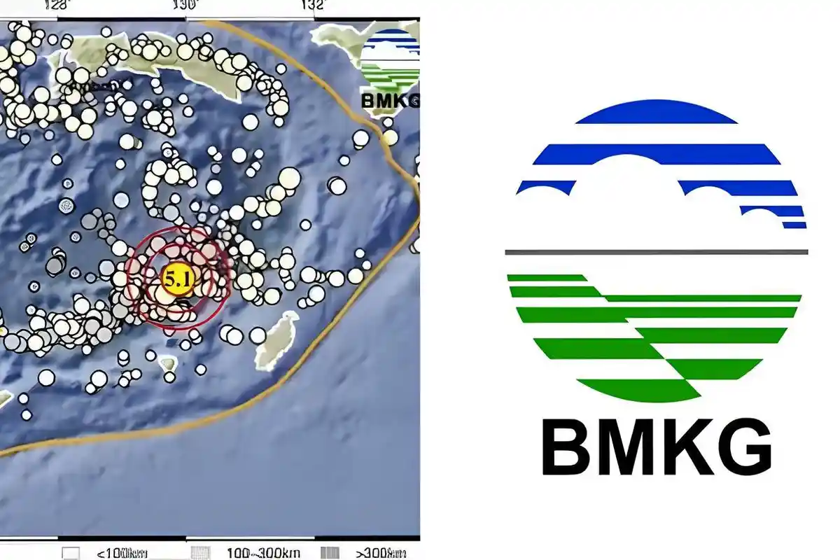 Gempa Magnitudo 5.1 Getarkan Tanimbar Pagi Ini, BMKG: Tidak Berpotensi Tsunami, Cek Kedalaman Gempa