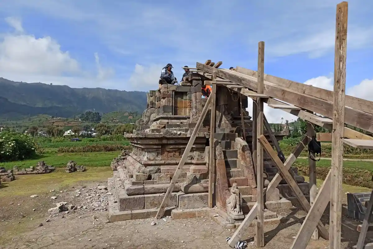 Candi Setyaki Dieng Dipugar, Ini Penjelasan BPCB Jateng
