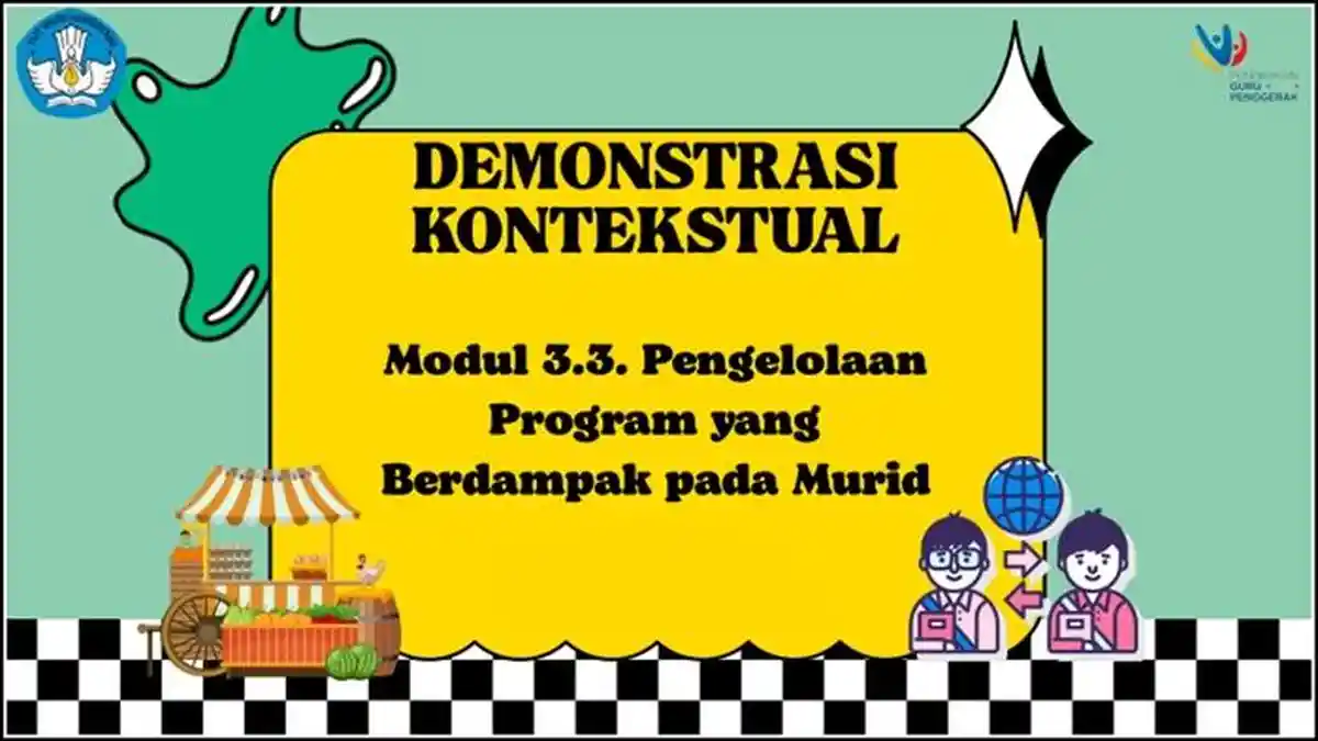 Contoh Demonstrasi Kontekstual Modul 3.3 Guru Penggerak, Tersedia File PDF, Kunci Jawaban PMM
