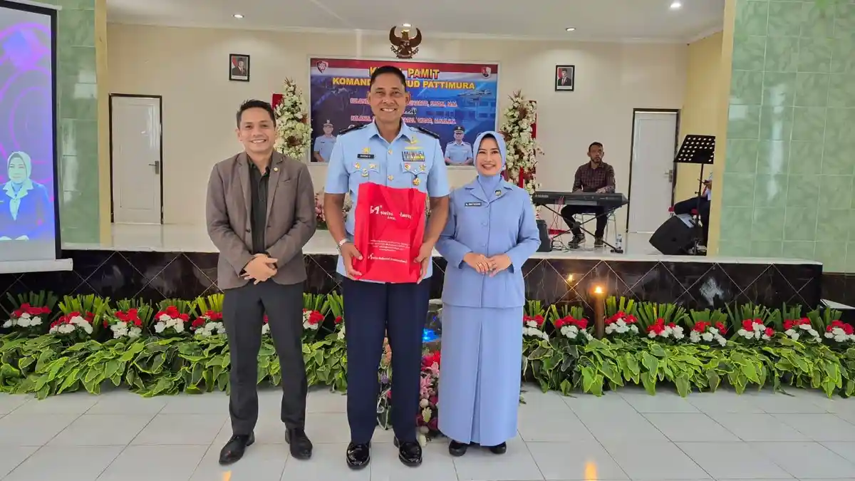 Cluster General Manager Swiss-Belhotel Ambon dan Zest Ambon Hadiri Sertijab Komandan Lanud Pattimura