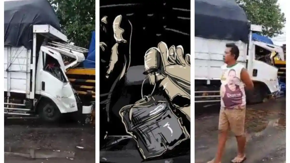 Kecelakaan Hari Ini di Banyumas, Tabrakan Beruntun Tiga Truk, Sopir dan Kernet Tewas
