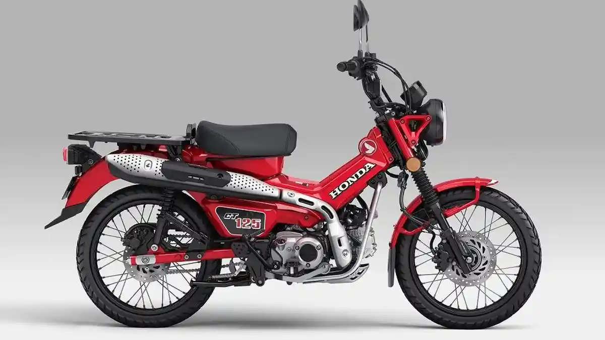 Ikon Motor Bebek Trekking Honda CT125 Tampil Lebih Modern