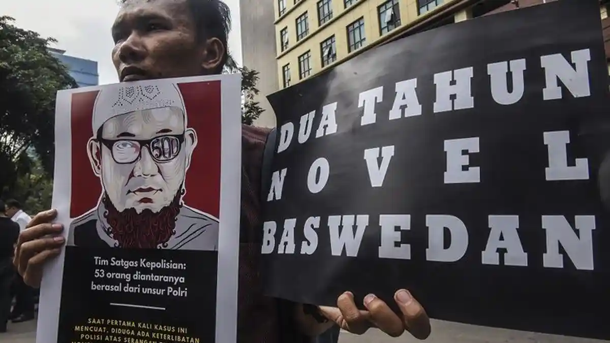 Kasus Munir Sejarah SBY, Kini Kasus Novel Baswedan Beban Era Jokowi, Pelaku tak Terungkap