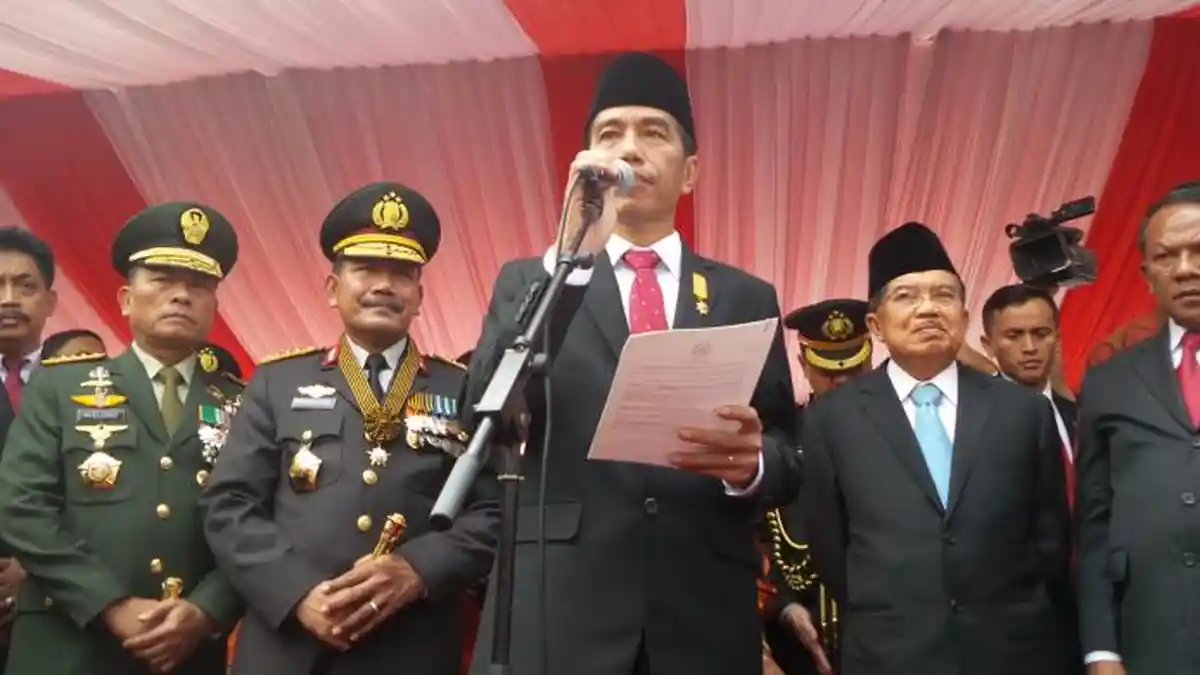 Kunjungan Presiden Jokowi ke Singapura Disambut Upacara Kenegaraan