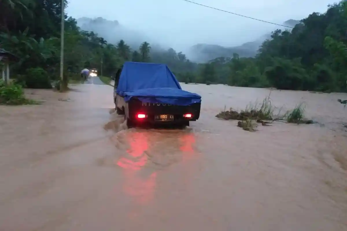 Banjir di Kecamatan Kamang Baru Sijunjung Rendam Dua Nagari, Ada Tujuh Jorong Terdampak