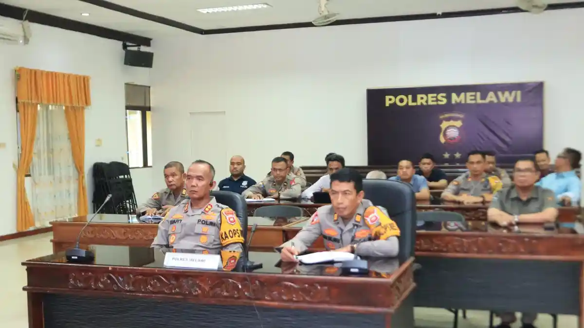 Kapolres Melawi Berharap Dukungan Masyarakat dalam Pemberantasan Pekat