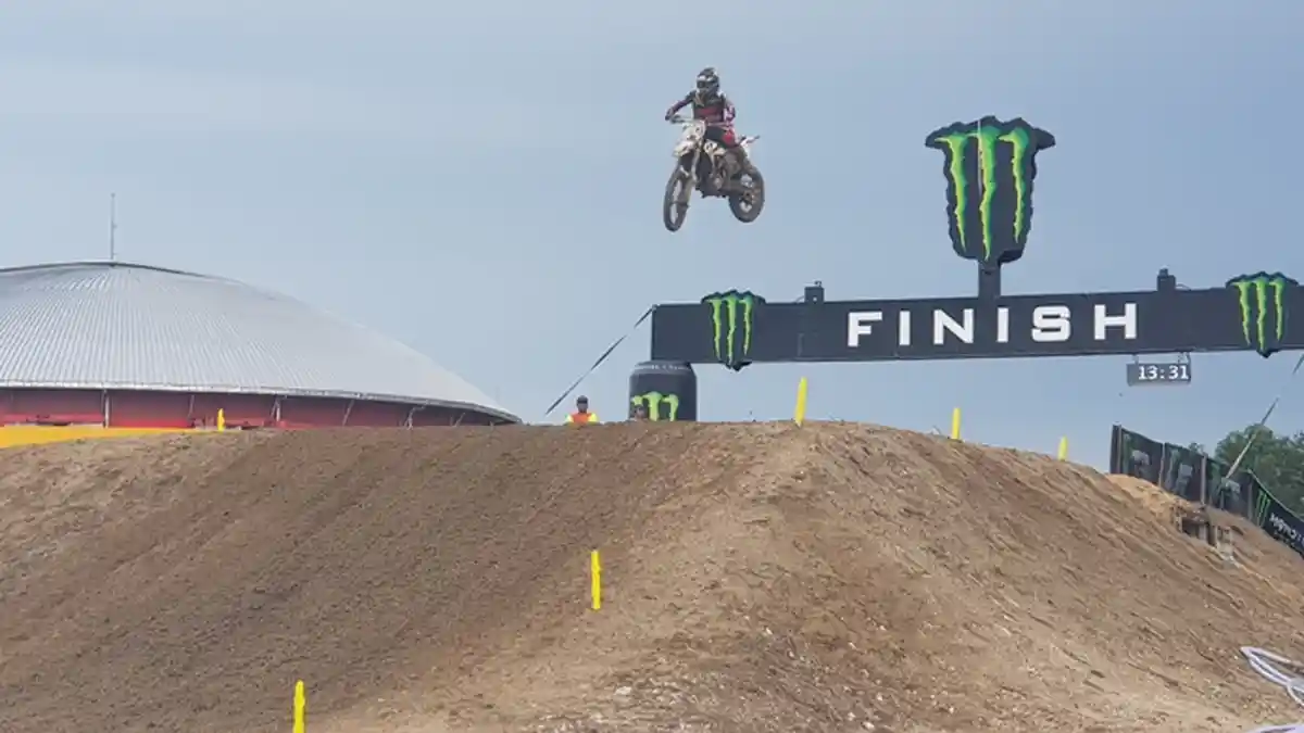 Kondisi Track MXGP 2018 di Pangkalpinang Tampak Lancar Dilalui Pebalap‎