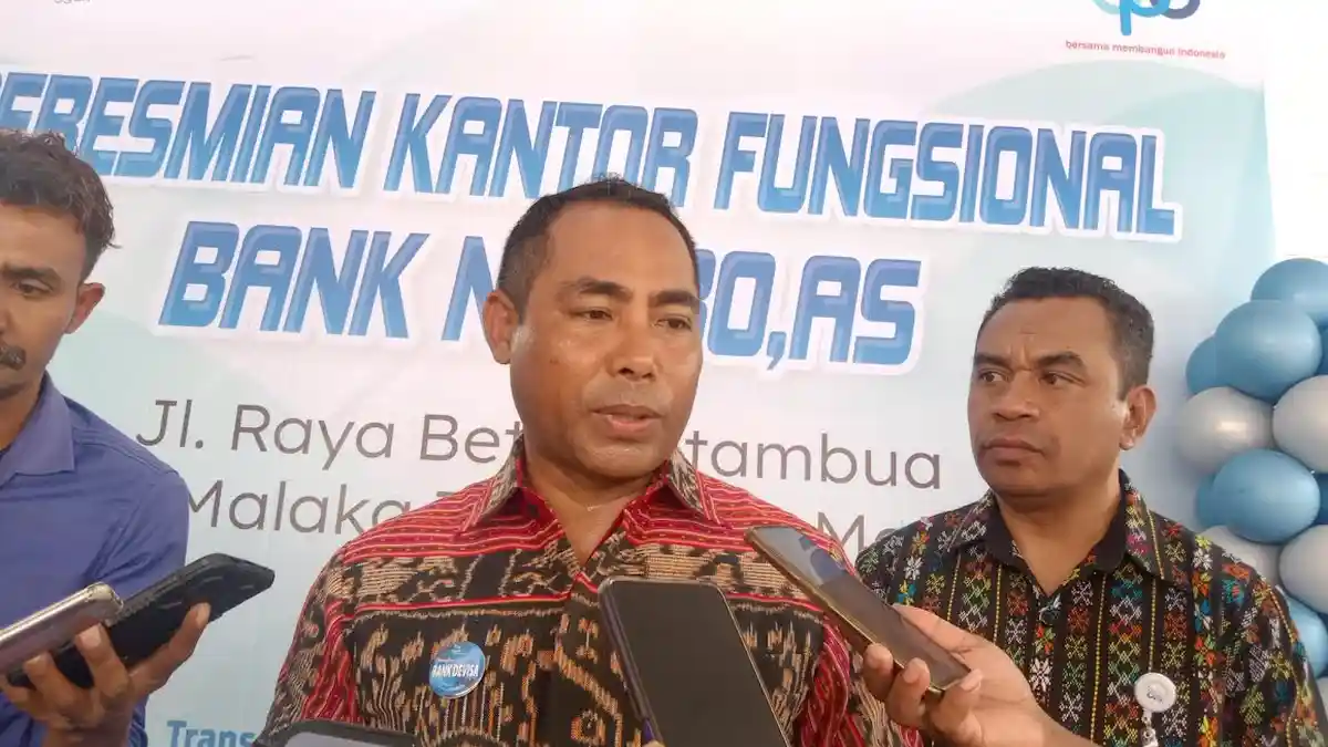 Bank NTT Hadir di Bo'as, Yohanis Landu Praing Sebut Ini Mendukung Program Pemda Malaka