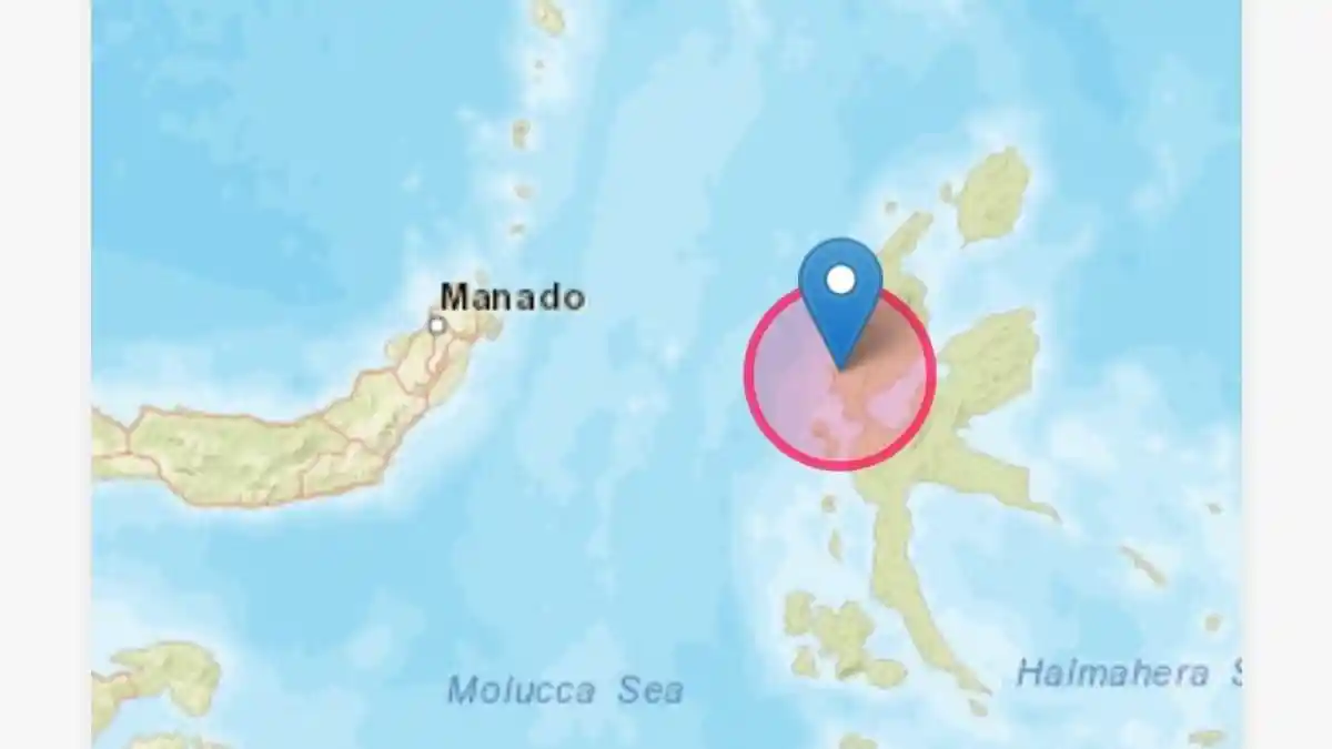 BREAKING NEWS Gempa Terasa di Manado Sulawesi Utara Malam Ini