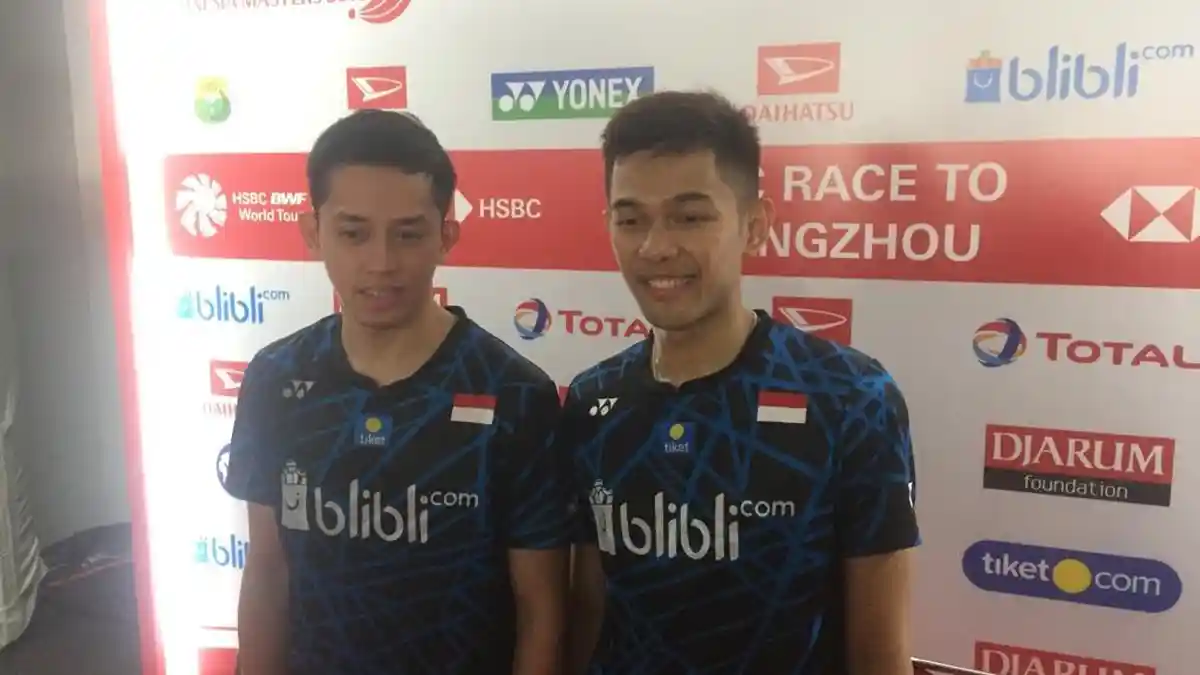 Fajar/Rian Tak Pedulikan Status Senior Berry/Hardianto Saat Bertemu di Babak Kedua