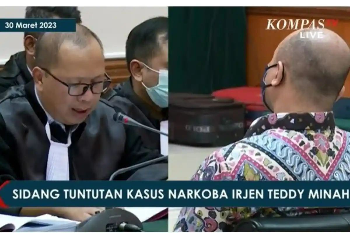 Terbukti Jual Sabu dan Nikmati Hasilnya, Alasan Jaksa Tuntut Mati Irjen Pol Teddy Minahasa