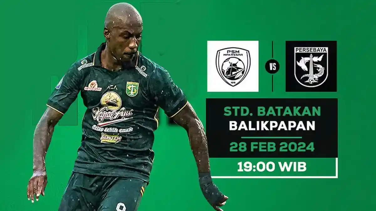 Link Live Streaming Indosiar PSM Makassar vs Persebaya, Paul Munster: Bakal Sengit