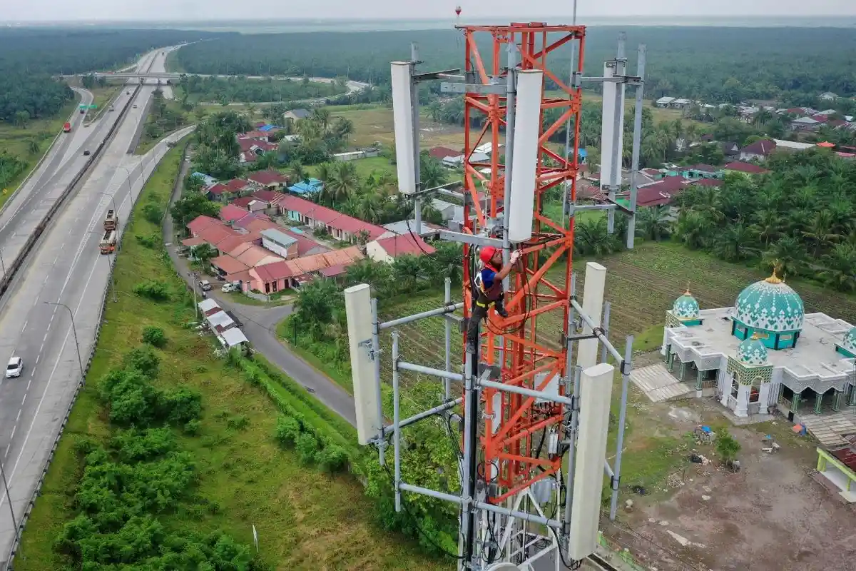 Libur Ramadan dan Lebaran Jaringan Aman Terkendali, Kenaikan Trafik Tertinggi Sumatera di Lampung