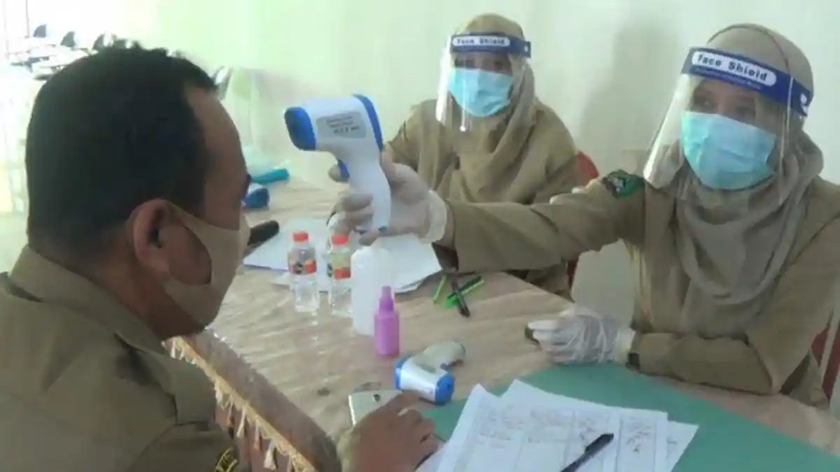 Wartawan dan PNS di Magetan Jalani Rapid Test, 110 Orang Dinyatakan Reaktif
