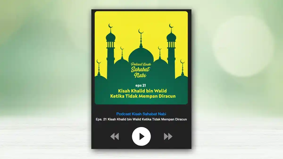 Kisah Pedang Allah yang Terhunus Hadir Dalam Podcast