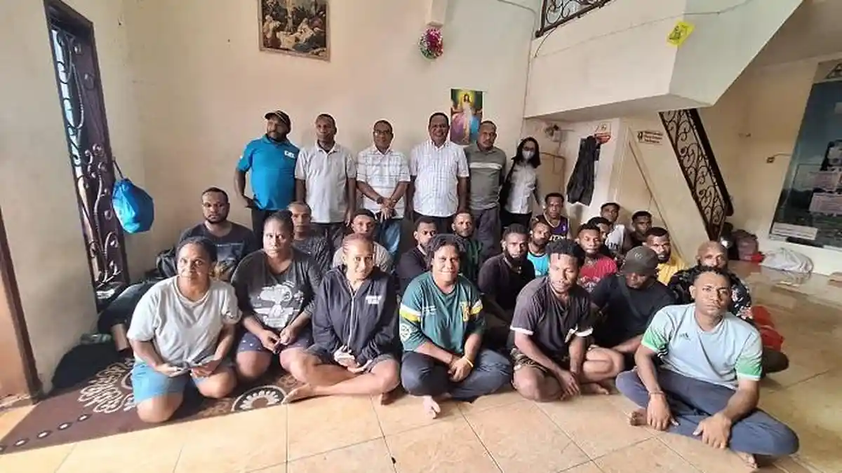 Terlantar Usai Pelatihan, Pemkab Mimika Gercep Evakuasi Pekerja PT HAL dari Jakarta