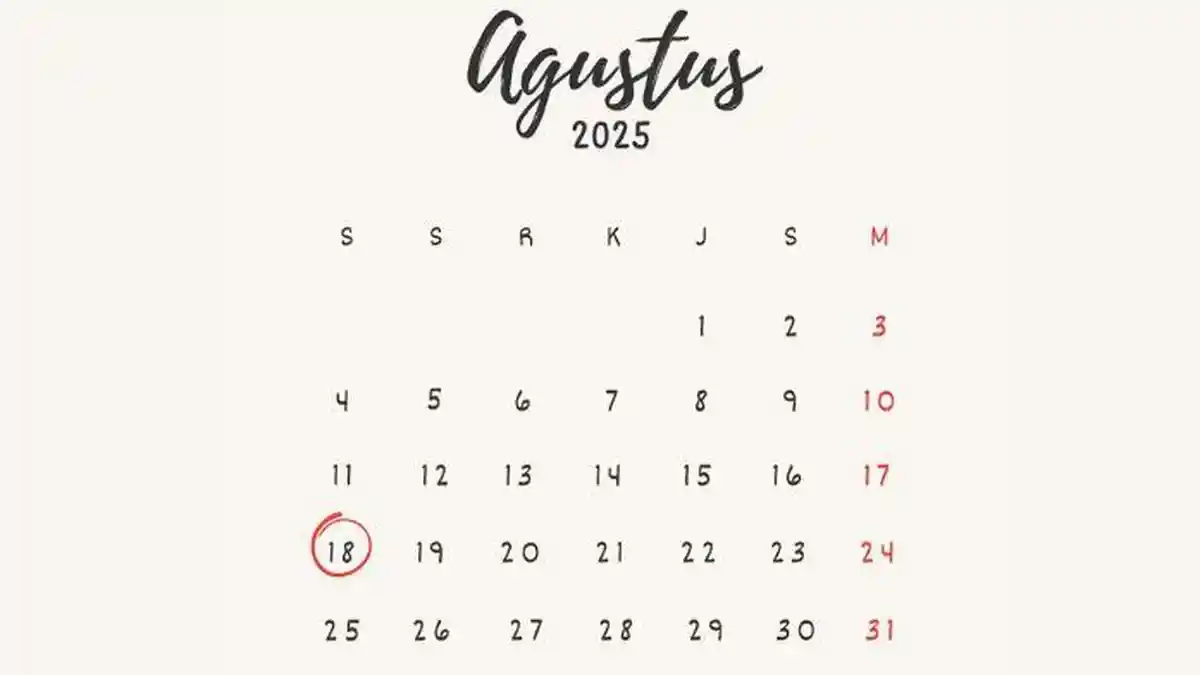 Surat Edaran Libur Nasional 18 Agustus 2025 Kapan Terbit, Apakah Pegawai Swasta Ikut Libur?