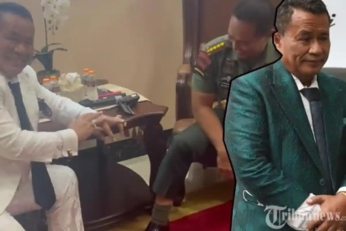Pamer Cincin ke Andika Perkasa, Hotman Paris: Laporan ke Panglima TNI Saya Tidak Pakai yang Palsu