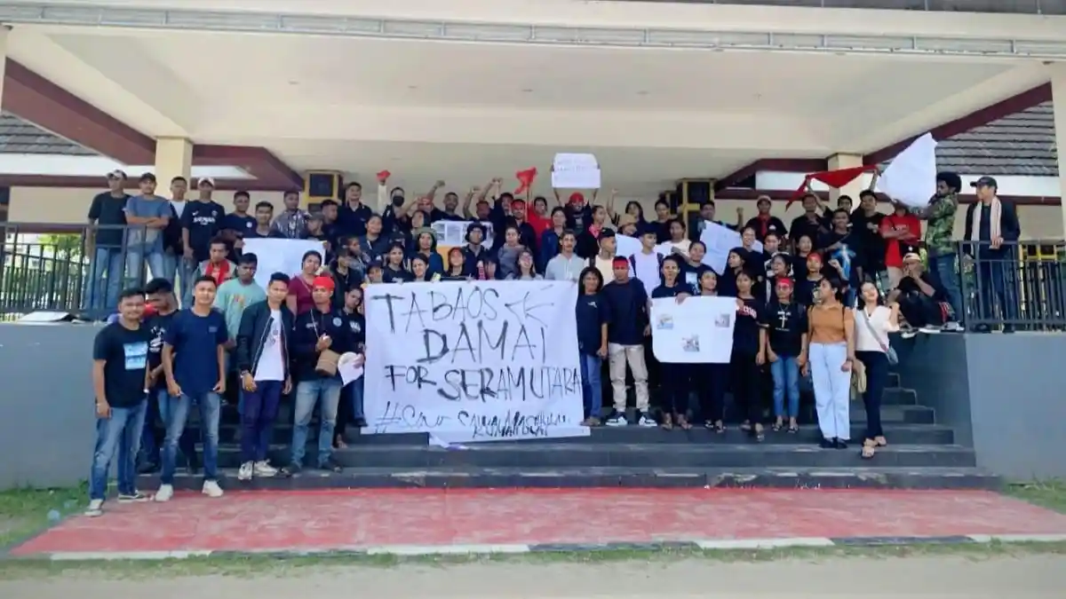 Aliansi Peduli Masyarakat Seram Serukan Aksi Damai dan Kemanusiaan di Ambon