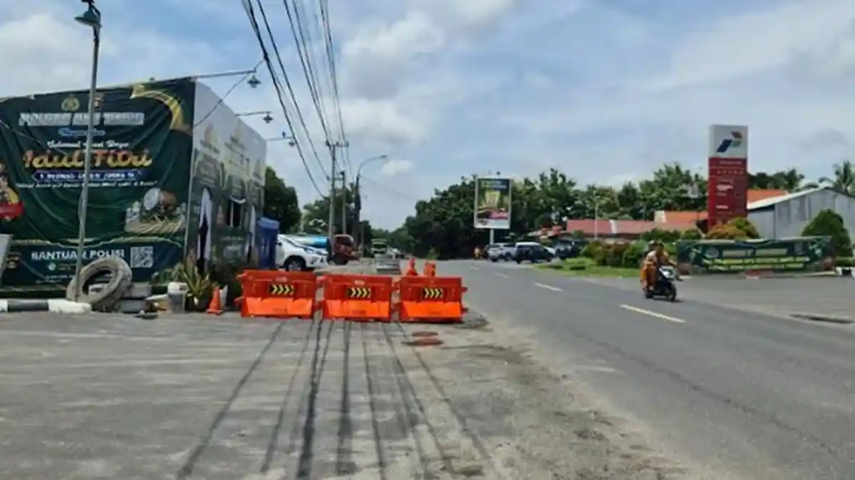 Kondisi Lalulintas di OKU Timur Memasuki H-5 Idul Fitri 1445 H, Masih Terpantau Sepi
