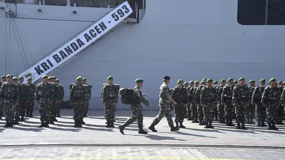 TNI dan Tentara Malaysia Gelar Latihan Gabungan Bersandi Malindo Darsasa-9