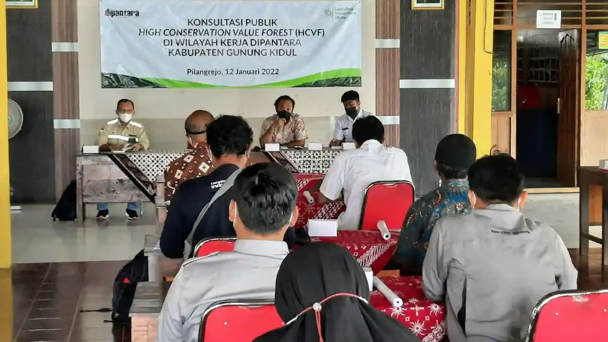 CV Dipantara Paparkan Hasil Evaluasi Pengelolaan Hutan Rakyat di Nglipar Gunungkidul