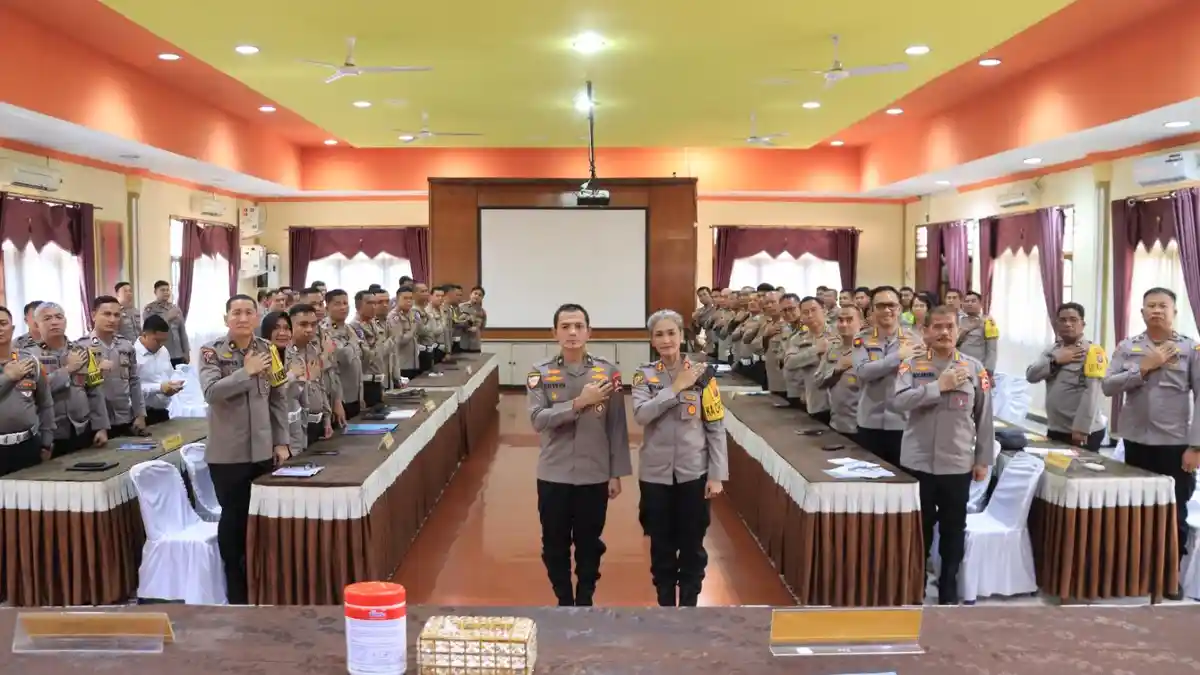 Terima Tim Supervisi Mabes Polri, Kapolres Pematang Siantar Pastikan Ops Ketupat Toba 2025 Optimal