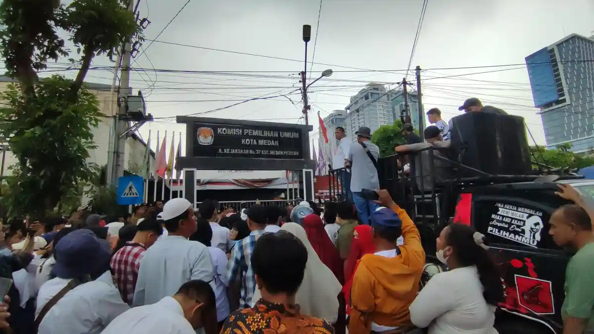 KPU Ogah Lakukan PSU di Medan Sebut Sudah Kerja Sesuai Aturan