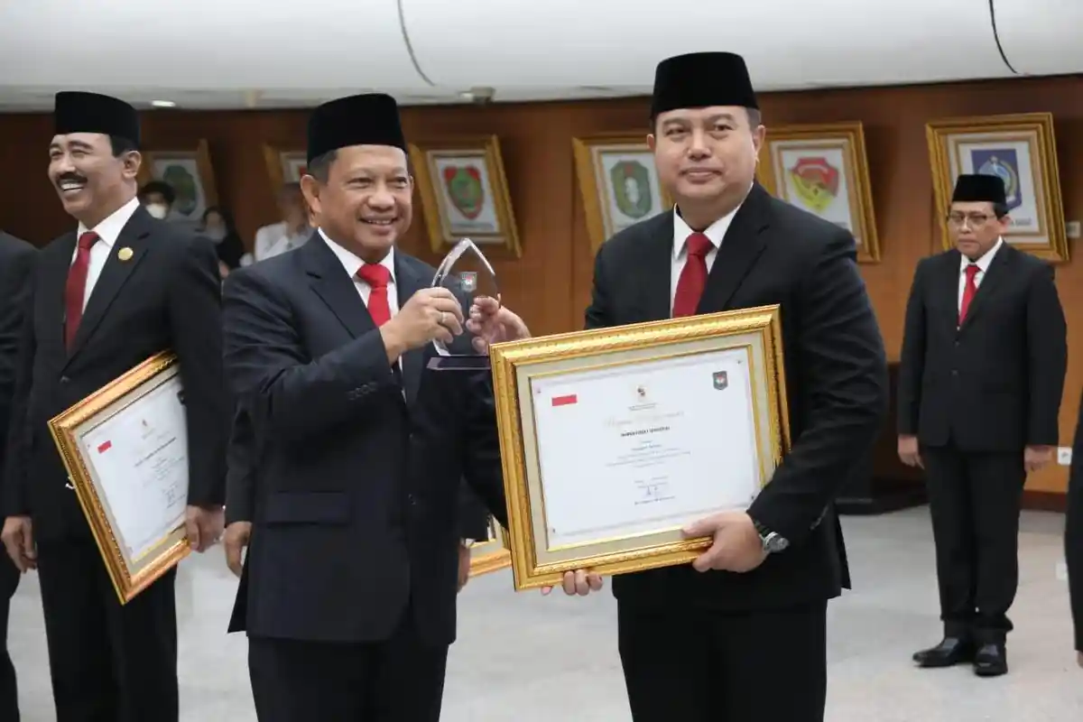 Apresiasi Kinerja Kemendagri dan BNPP Tahun 2022, Mendagri: Ini Karena Kekompakan Kita