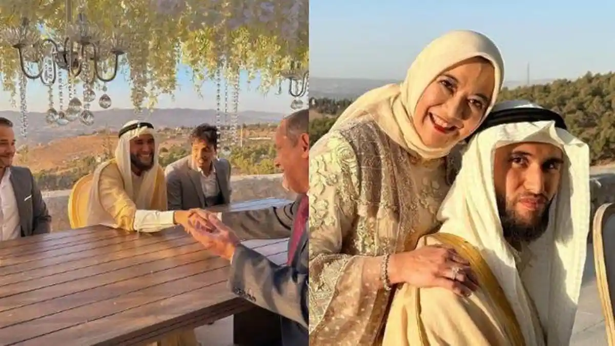 Sabda Ahessa Mantan Pacar Wulan Guritno Menikah di Yordania, Tampil Bak Pangeran Arab