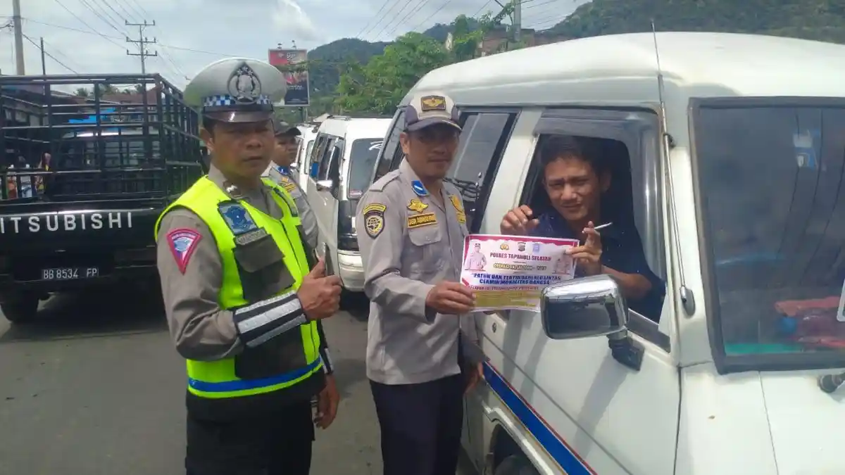 Kapolres Tapsel: Pengamanan Operasi Patuh Toba 2023 di Pekan Sigalangan Berjalan Lancar