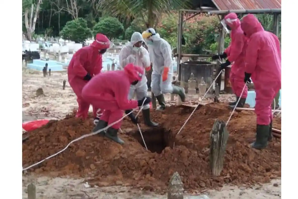 HEBOH Jenazah PDP Virus Corona Hilang dari Makam, Keberadaan Jenazah Masih Misterius