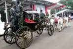 Kereta Kencana Ki Jaga Raksa Pembawa Bendera Pusaka Merah Putih