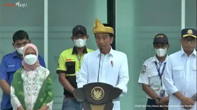 Resmikan Dua Terminal di Sumatera Utara, Jokowi Singgung Citra Terminal yang Kotor dan Banyak Preman