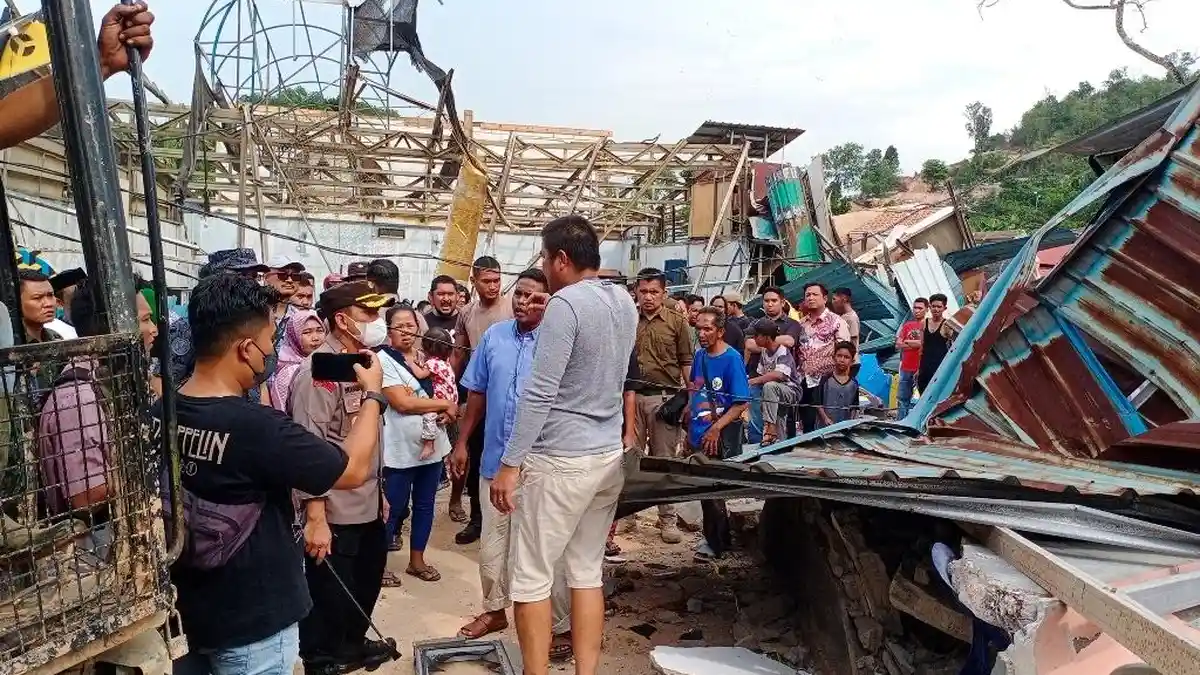 Kampung Aceh Simpang Dam Batam Terkini, Tim Robohkan 7 Bangunan, Bakal Ada CCTv