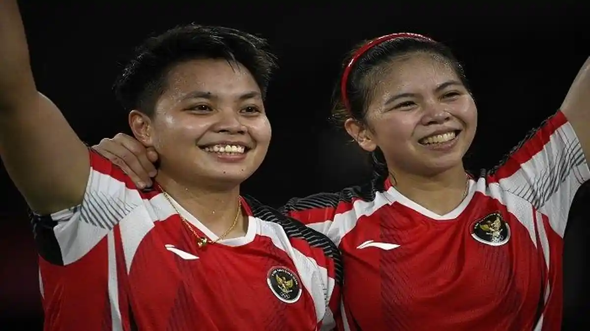 Greysia Polii/Apriyani Rahayu Raih Medali Emas Ganda Putri Kalahkan China di Final