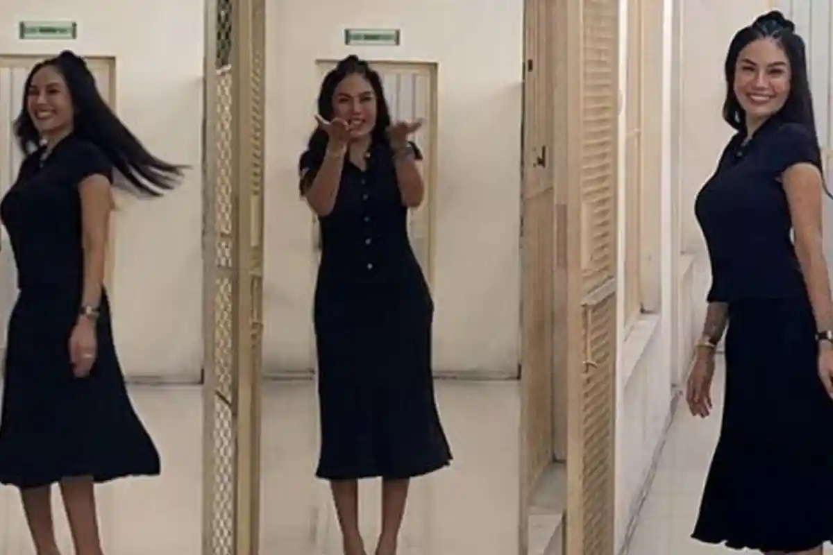 Penampilan Nikita Mirzani Jelang Sidang Vonis Kasus TPPU, Busana Serba Hitam