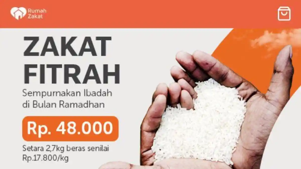 Cara Bayar Zakat Fitrah Online di Rumah Zakat, Banyak Opsi Metode Pembayaran