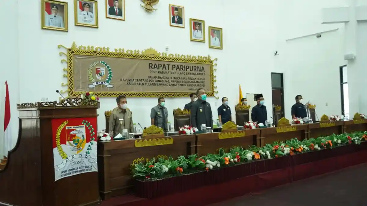 Bupati Tubaba Umar Ahmad Berharap Legislatif Evaluasi Mendalam LKPj APBD 2020